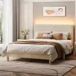 Upholstered Queen Bed - Image 4
