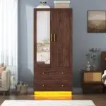 Wooden Wardrobe - Image 2